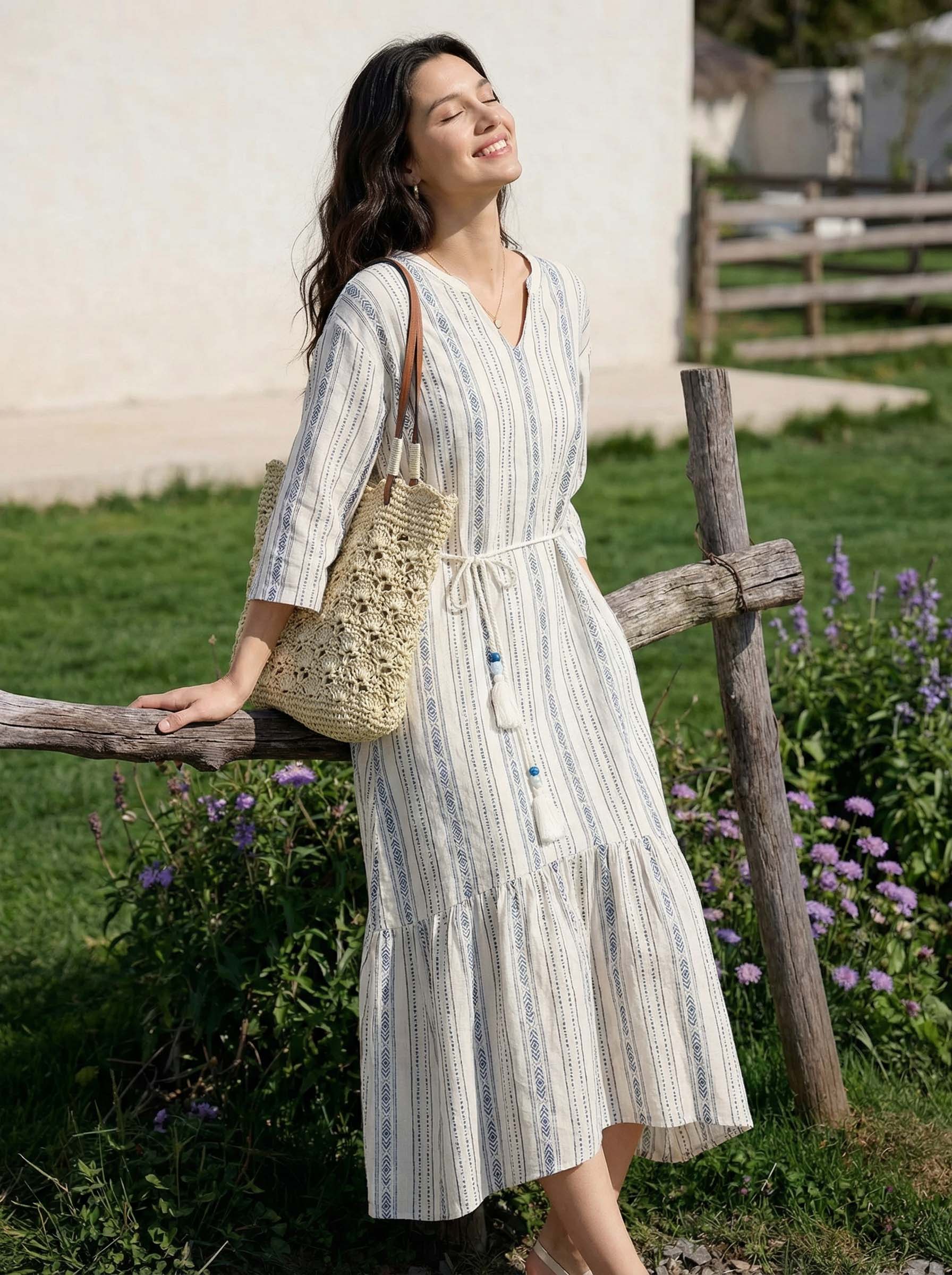 Crochet Fan-Shape Shoulder Tote