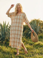 Round Crochet Woven Straw Bag