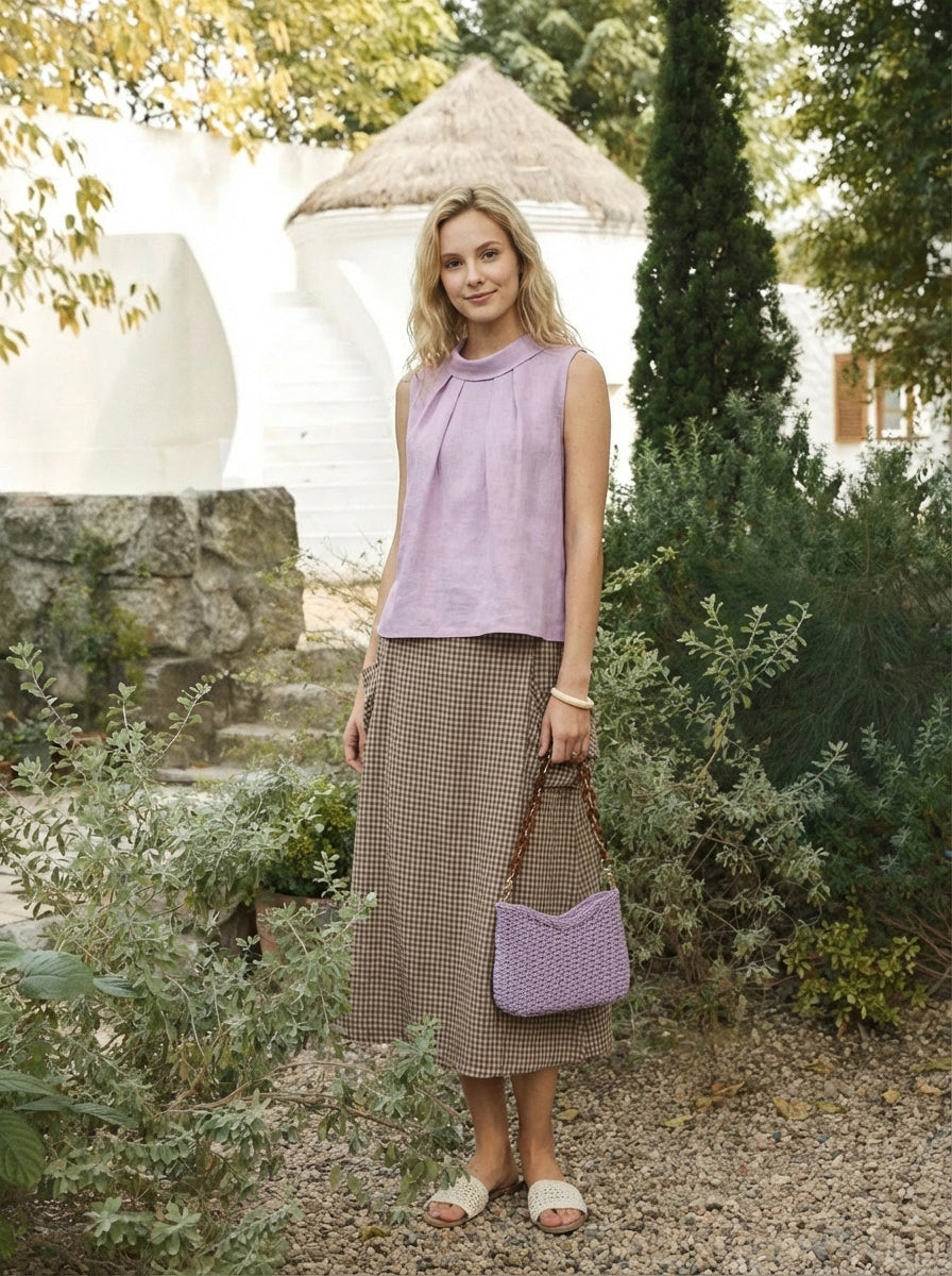 Colorful Woven Shoulder Bag