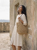 Crochet Fan-Shape Shoulder Tote