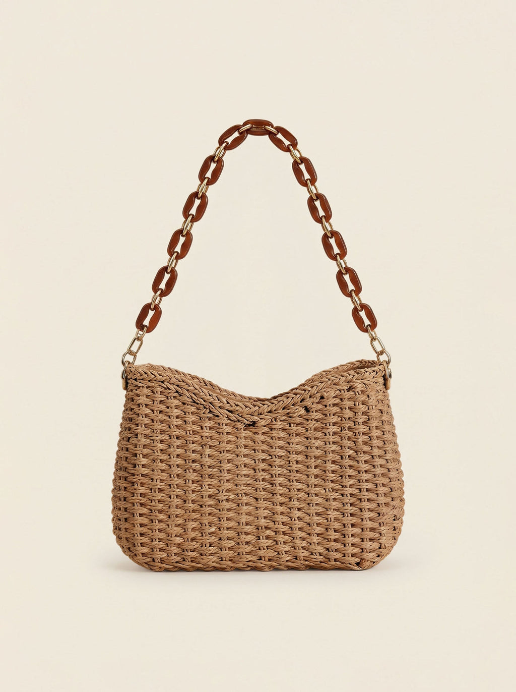 Colorful Woven Shoulder Bag