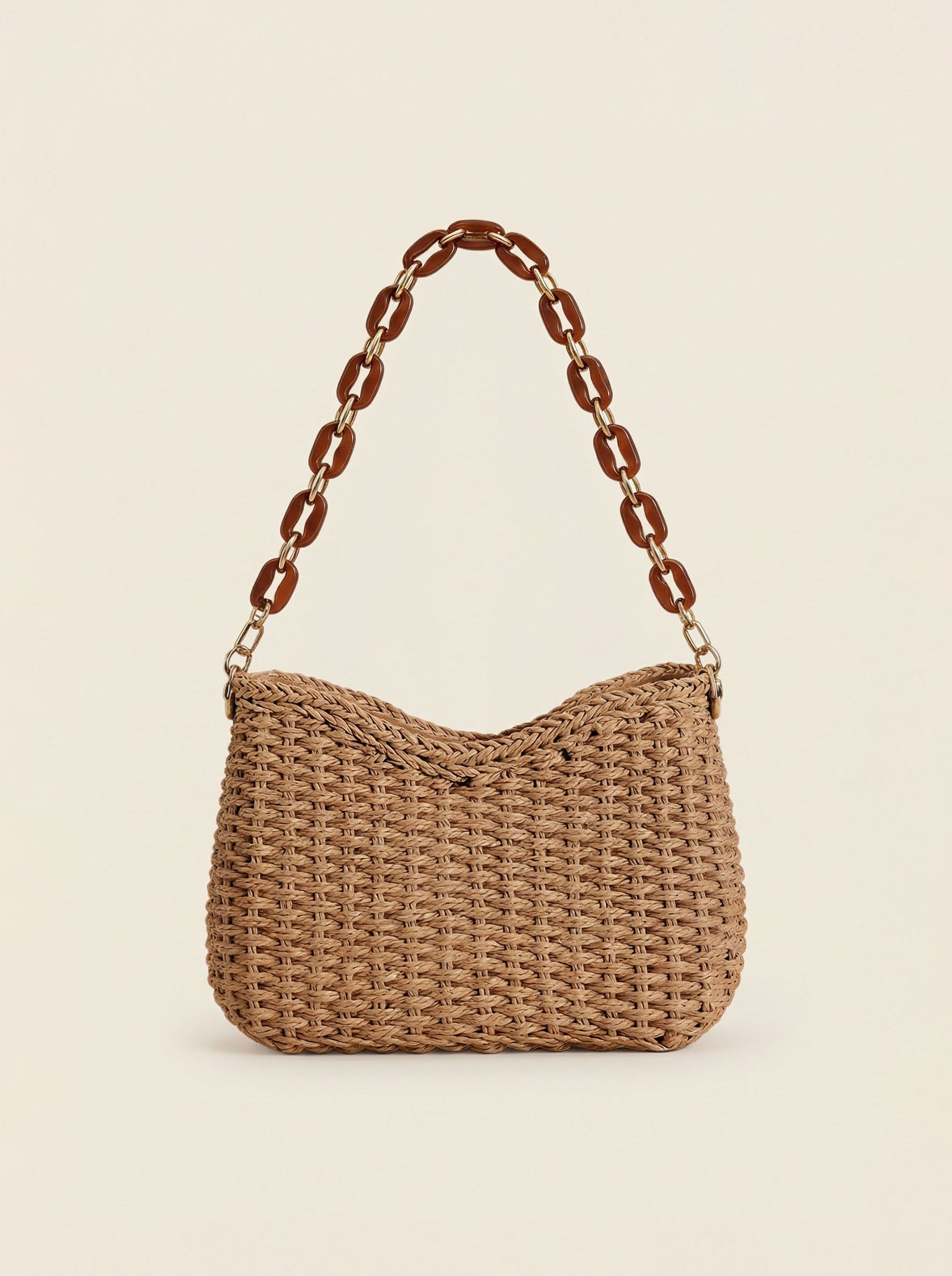 Colorful Woven Shoulder Bag
