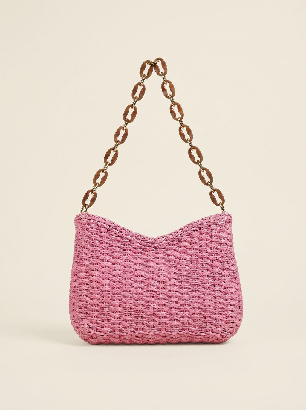 Colorful Woven Shoulder Bag