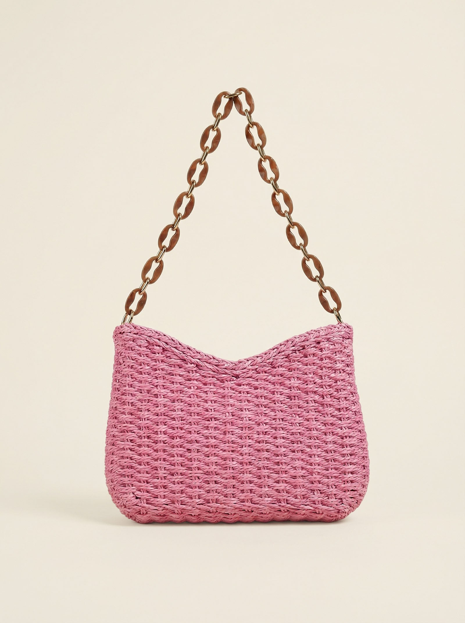 Colorful Woven Shoulder Bag