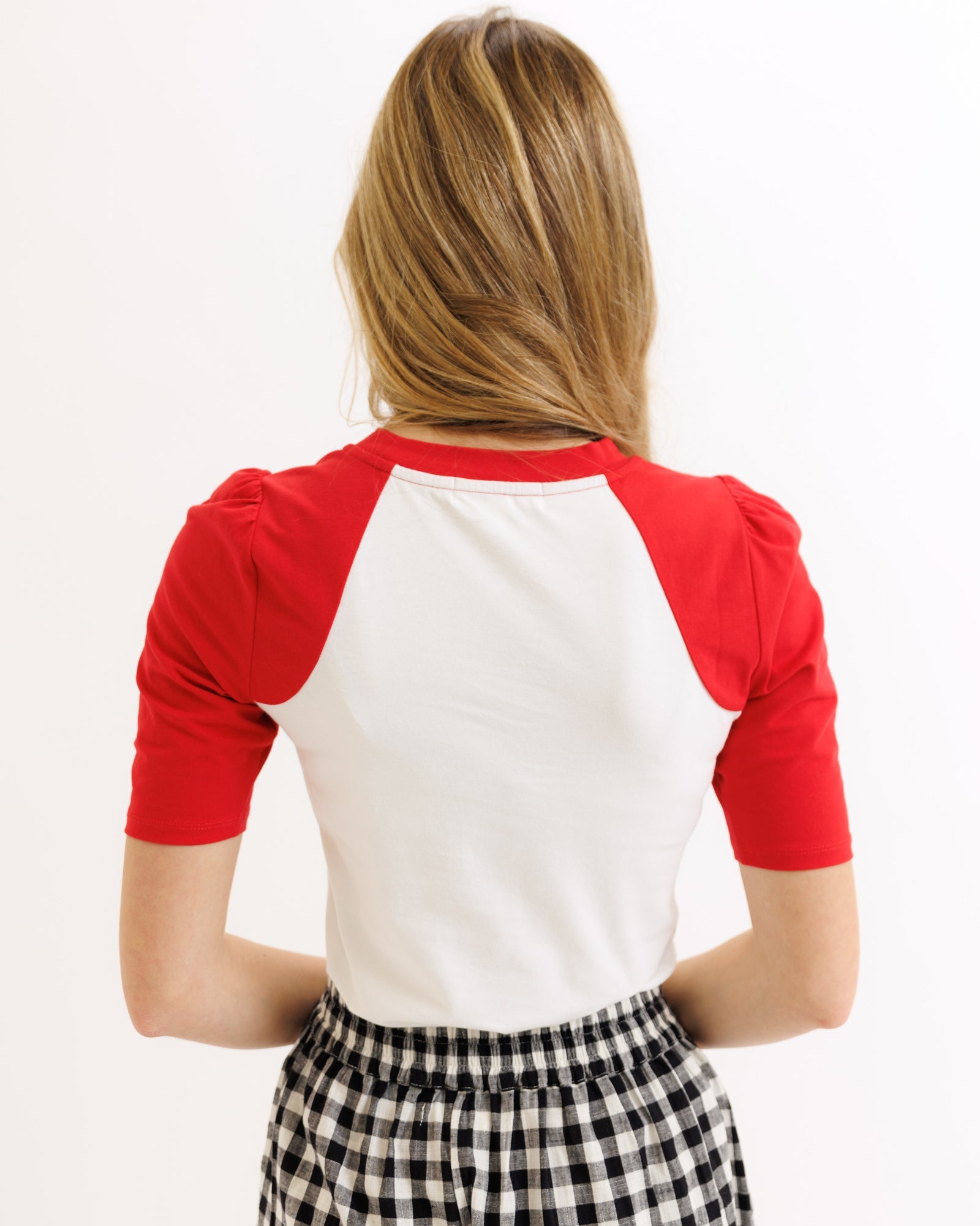 The Gathered Raglan Tee