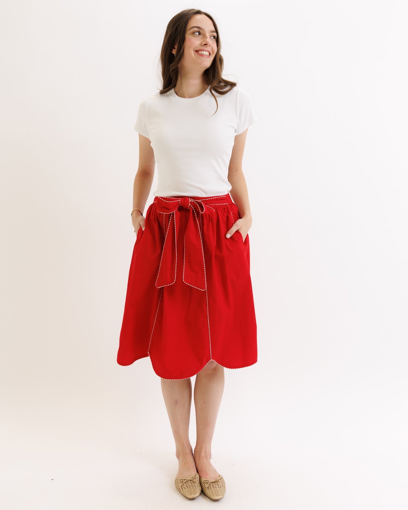 The Madrid Midi Skirt