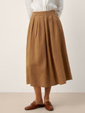 The Lilith Linen Skirt
