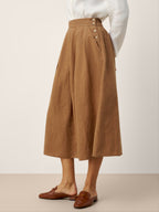 The Lilith Linen Skirt