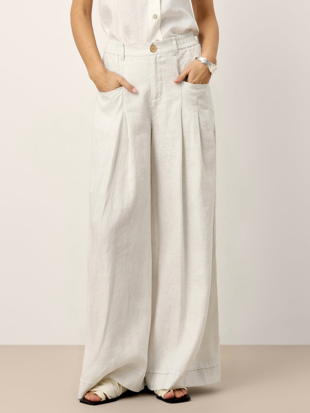 Tailored Linen Trousers