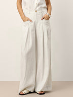Tailored Linen Trousers