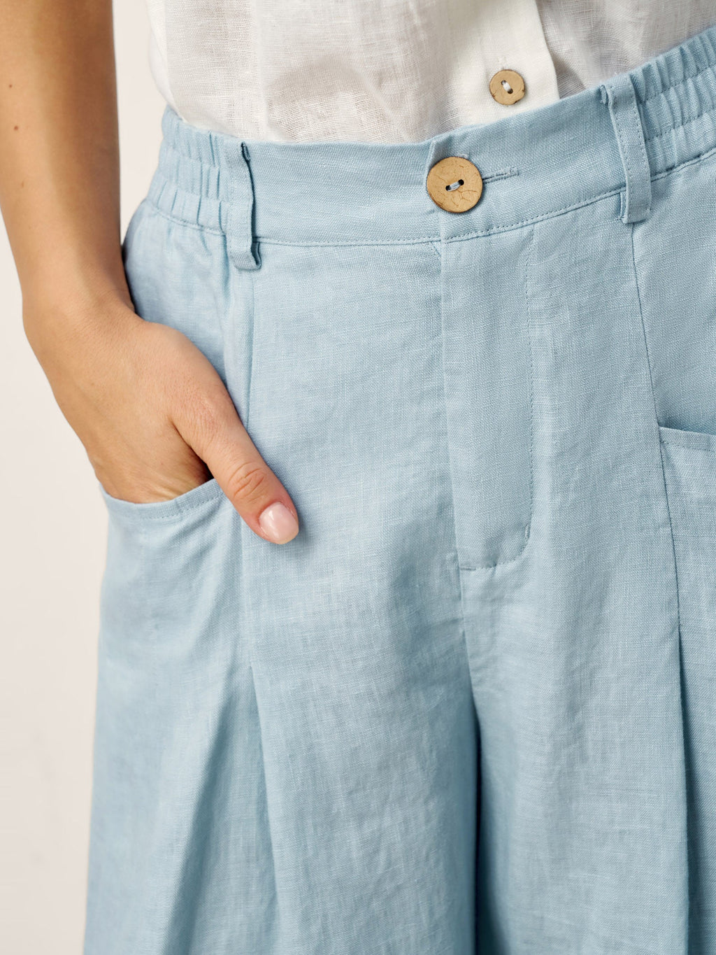 Tailored Linen Trousers