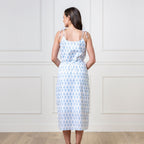 Effortless Button-Front Sundress – Sustainable Cotton