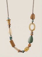 The Mixed Bead Pendant Necklace