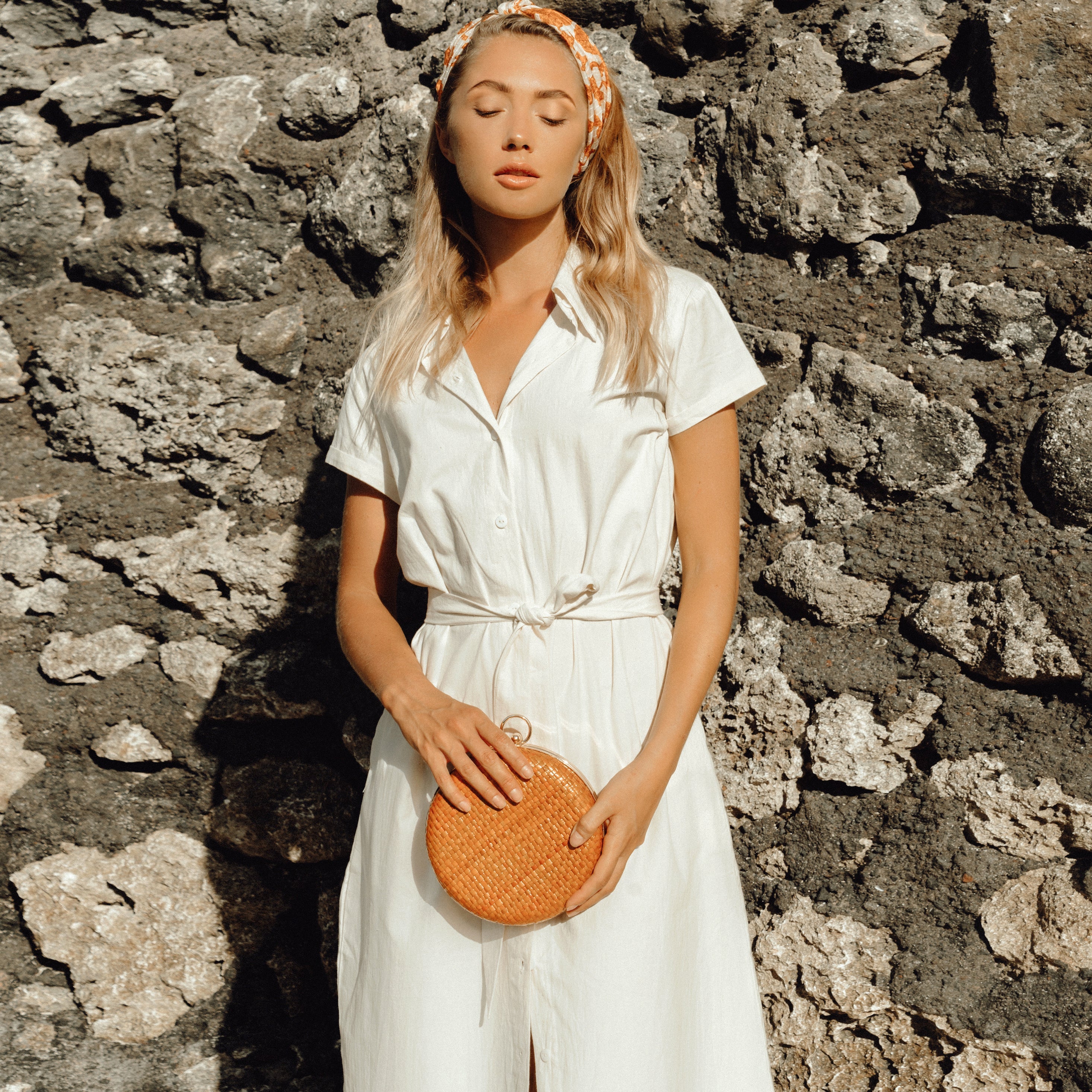 The Arya Safari Midi Shirt Dress