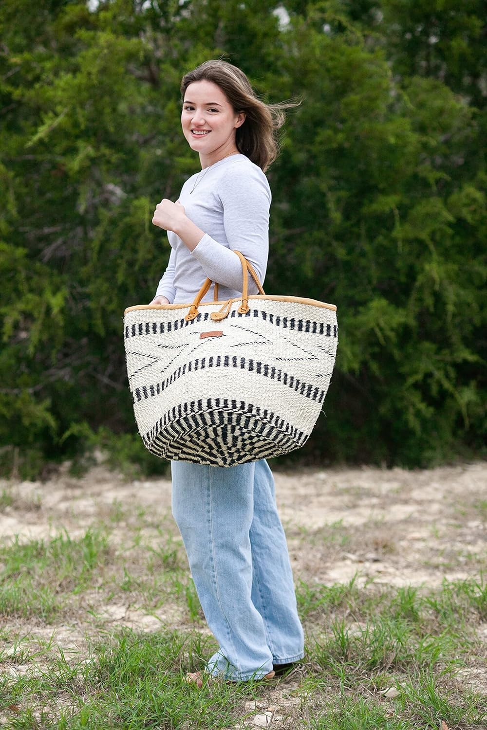 Handwoven Economical Sisal Tote Bag