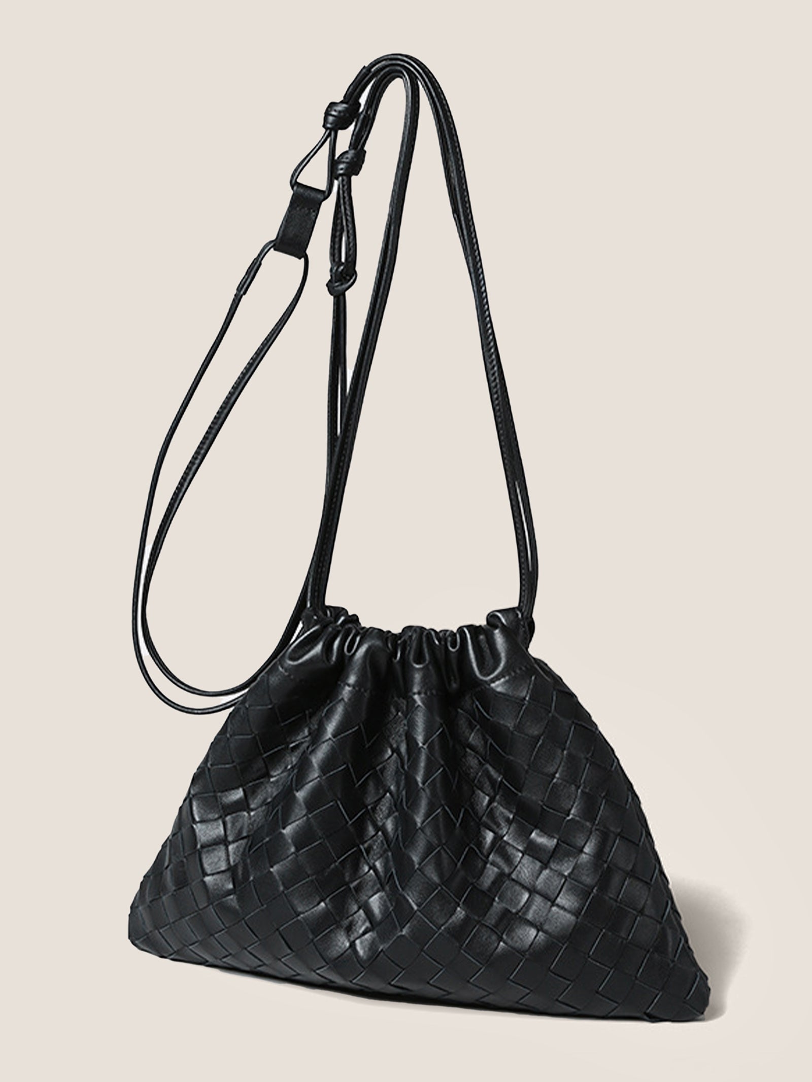 The Woven Sheepskin Tote
