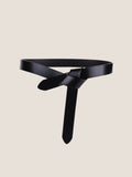 The Twisted Leather Waist Belt