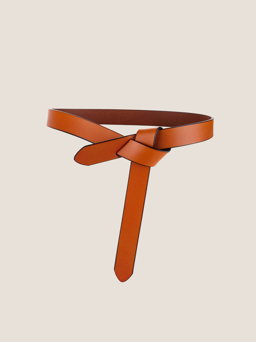 The Twisted Leather Waist Belt