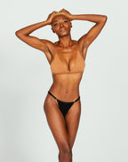 The Signature Adjustable Thong Black