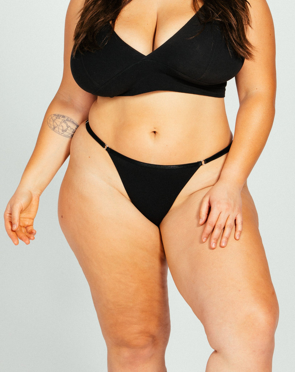 Adjustable Bikini Black