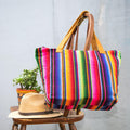 Heritage-Woven Cotton Tote