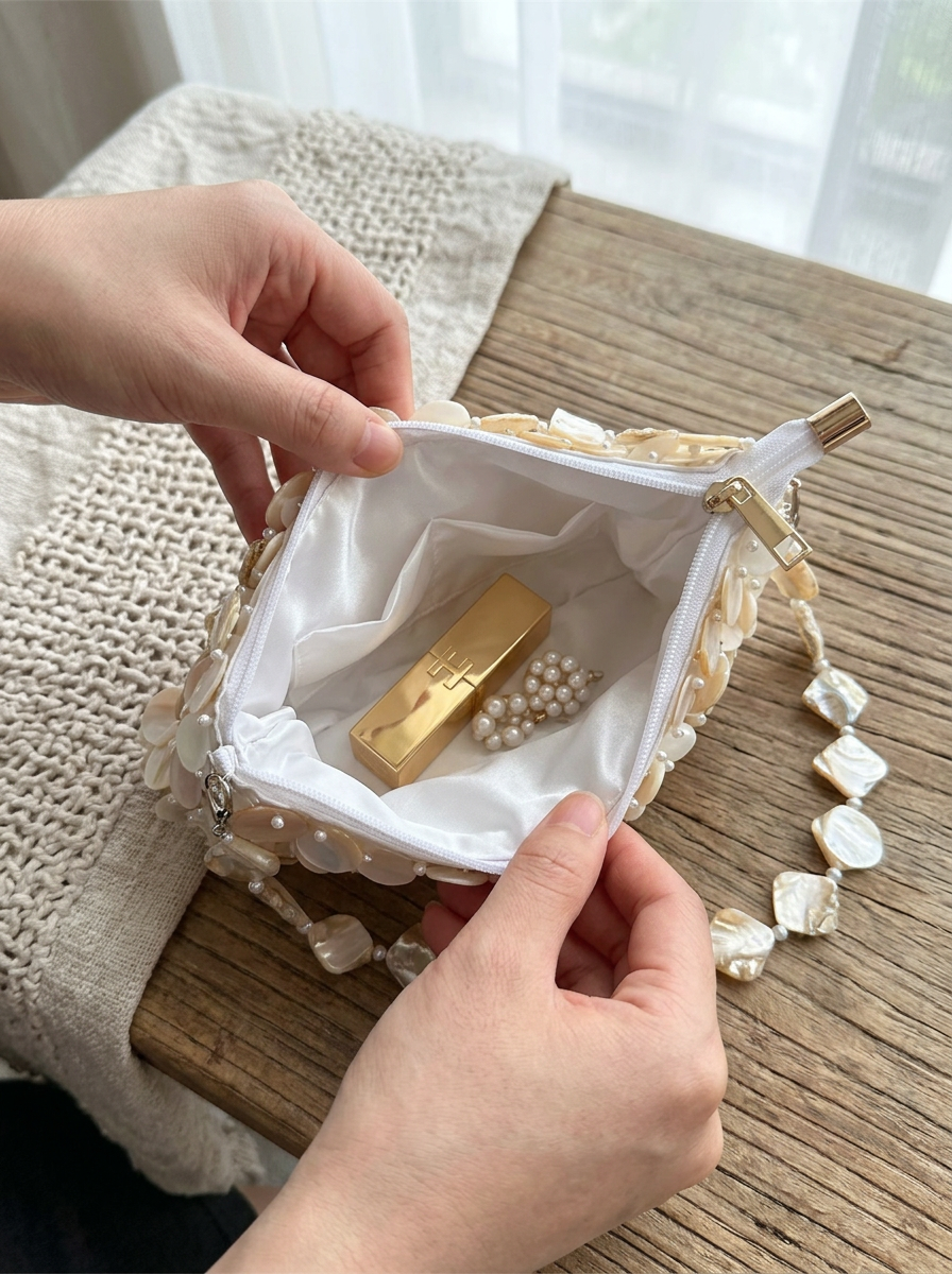 The Shell Moon Clutch