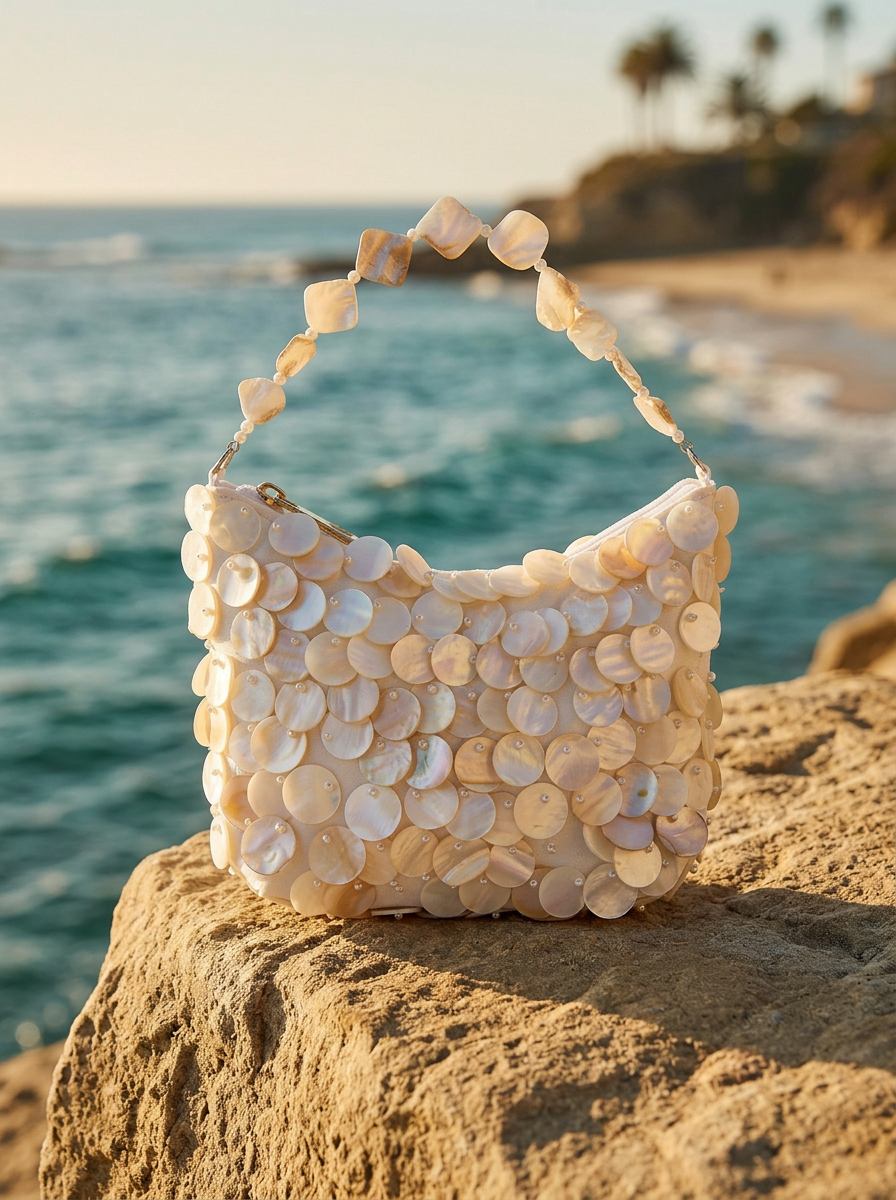 The Shell Moon Clutch