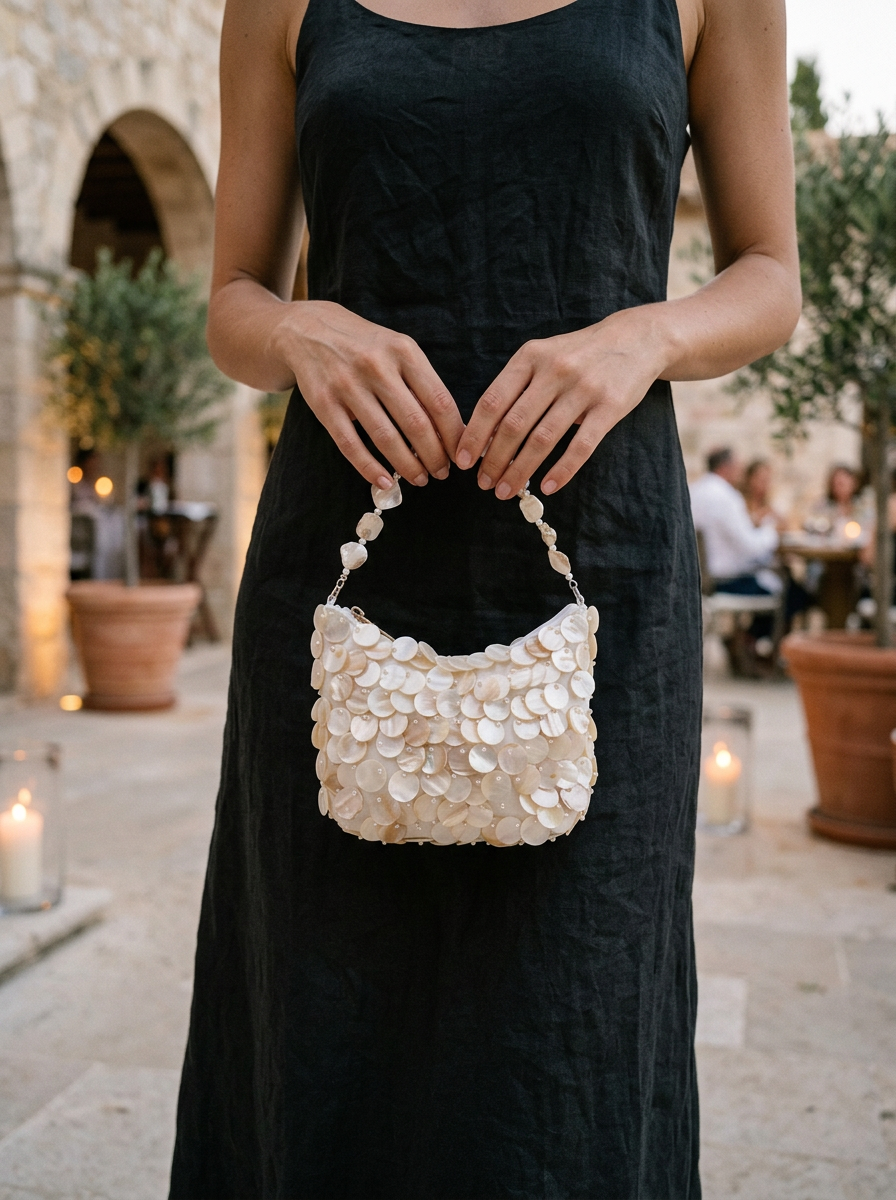 The Shell Moon Clutch