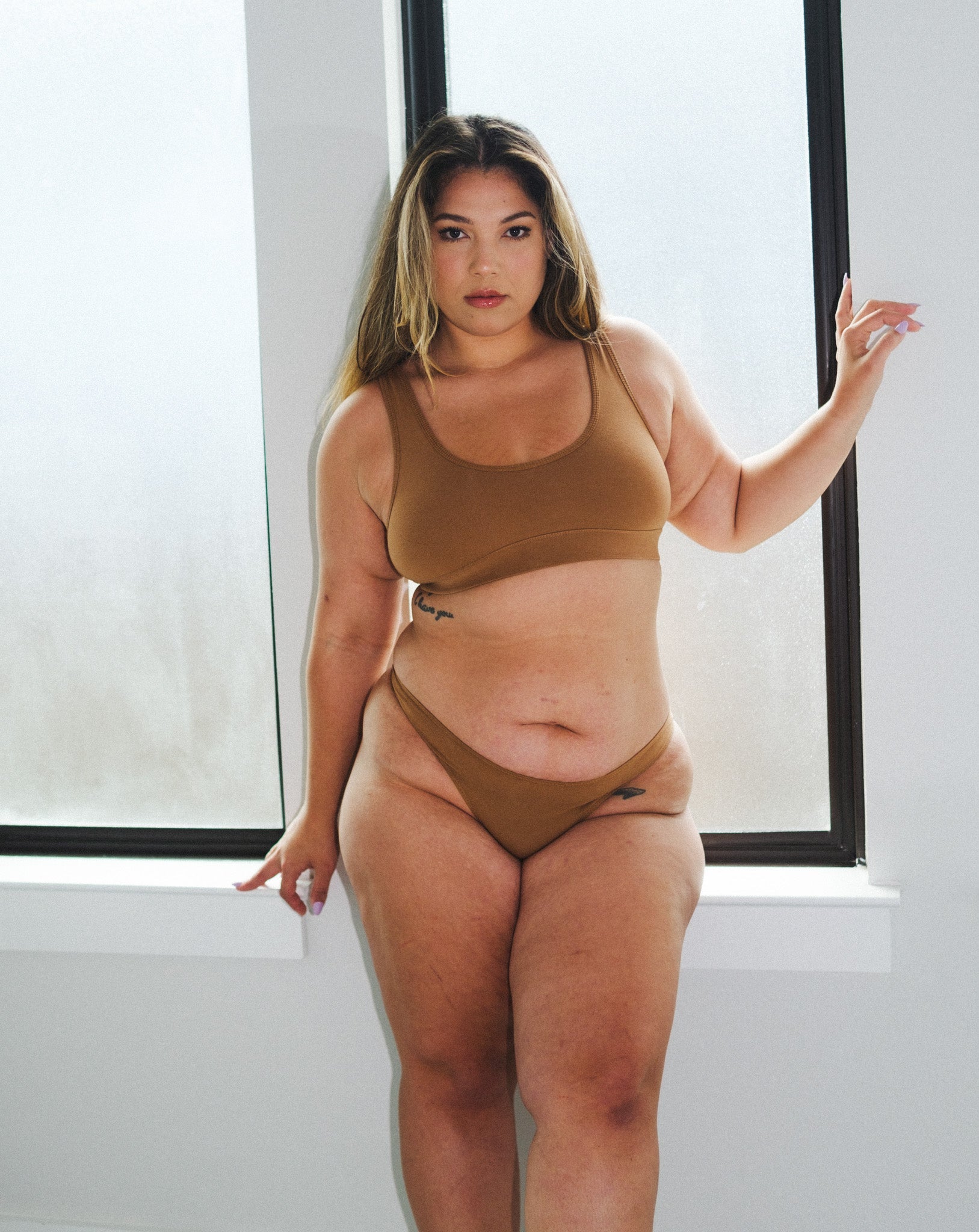 Camel Cheeky Cotton Panty