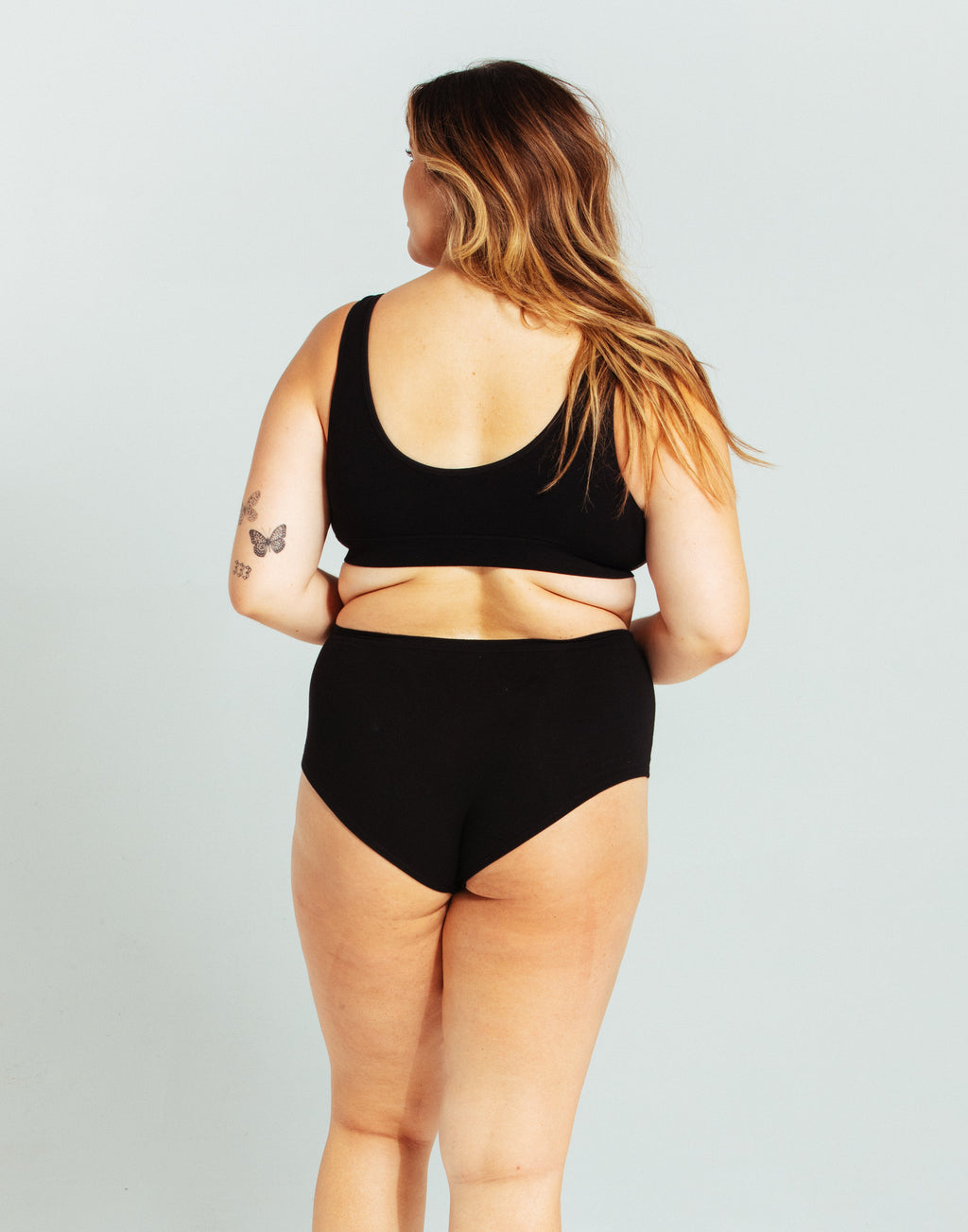 Black Scoop Bralette