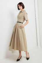 Woven Midi Dress