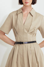 Woven Midi Dress