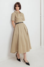 Woven Midi Dress