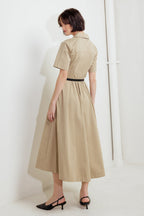 Woven Midi Dress