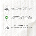 Organic Cotton Diamond Stitch Sweater Tank