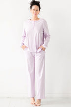 Classic Pima Cotton Straight Leg Pants