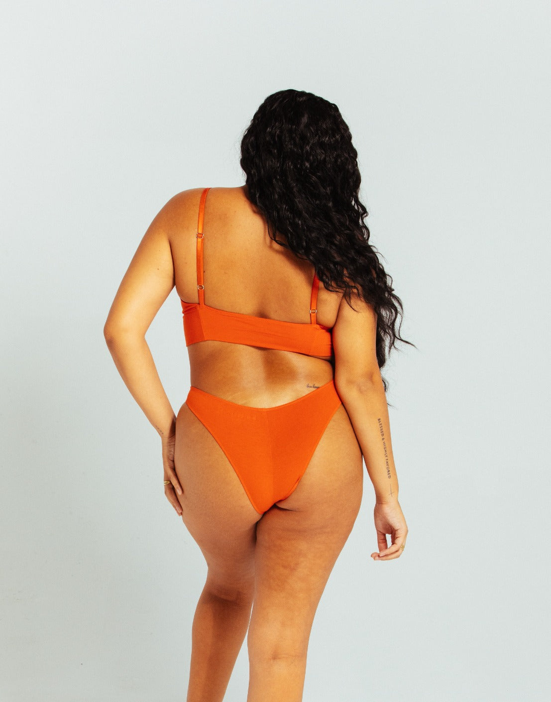 Hot Red Cheeky Cotton Panty