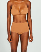 Camel Midrise Cotton Boyshort