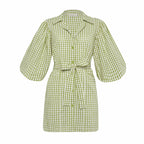 The Meghan Mini Gingham Dress