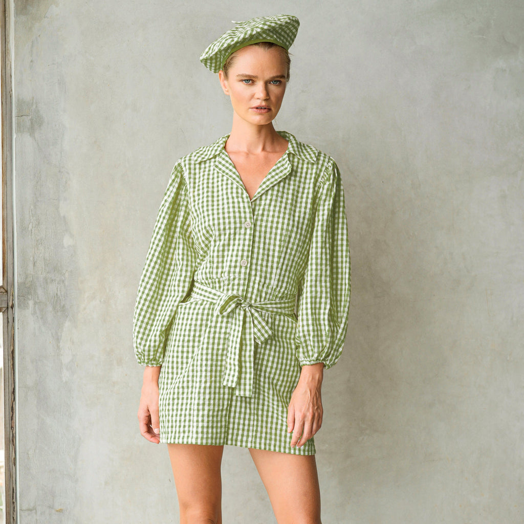 The Meghan Mini Gingham Dress