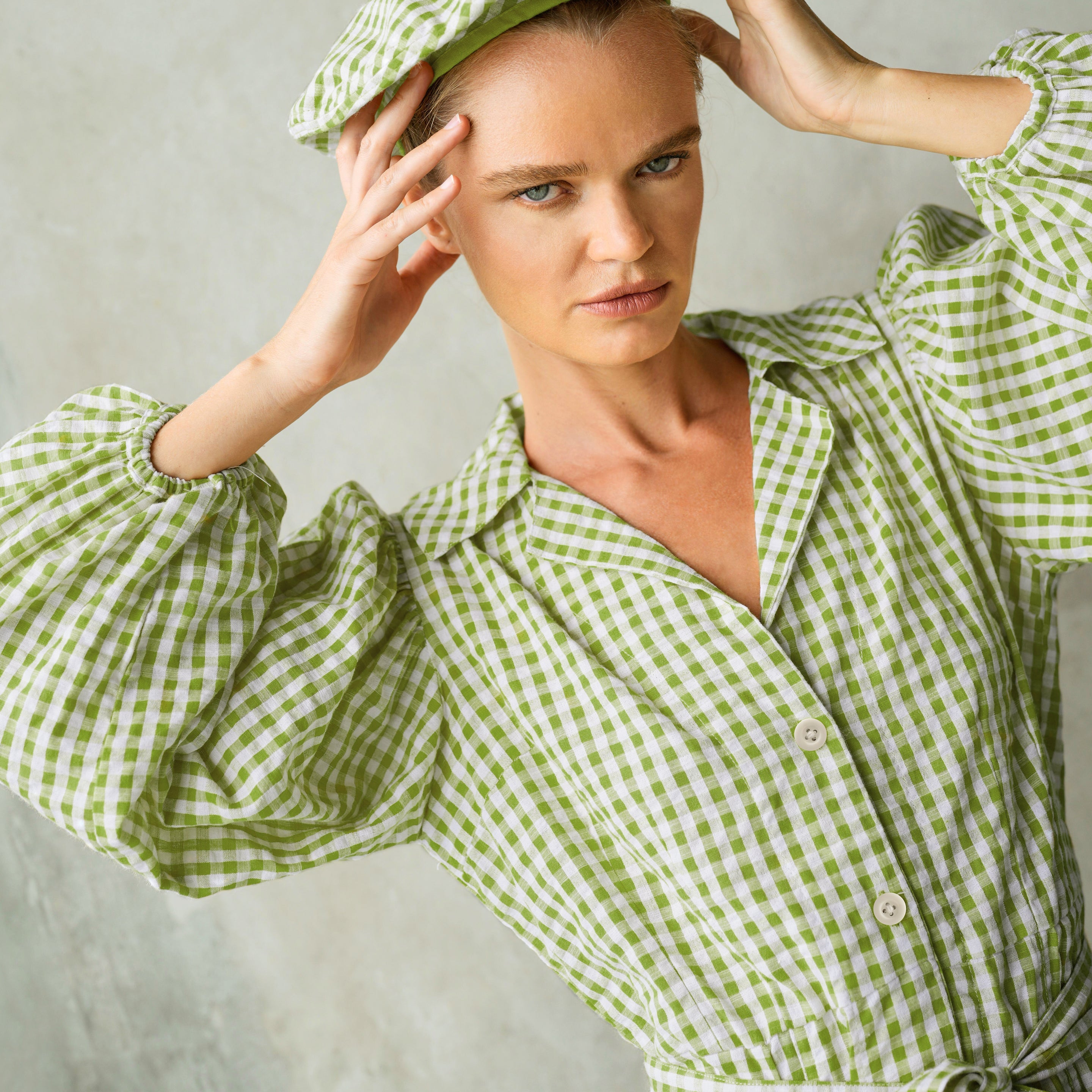 The Meghan Mini Gingham Dress