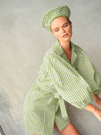 The Meghan Mini Gingham Dress