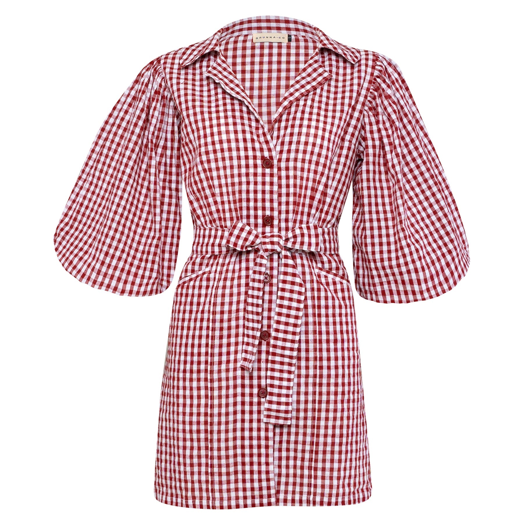 The Meghan Mini Gingham Dress