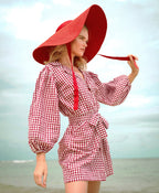 The Meghan Mini Gingham Dress