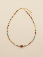 The Natural Beaded Choker
