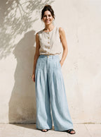 Tailored Linen Trousers