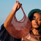 The Aurelia Woven Metal Tote