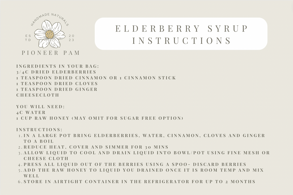 Elderberry Immune Support Bundle | Natural Herbal Wellness Kit