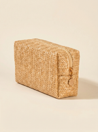 Woven Travel Cosmetic Pouch