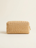Woven Travel Cosmetic Pouch